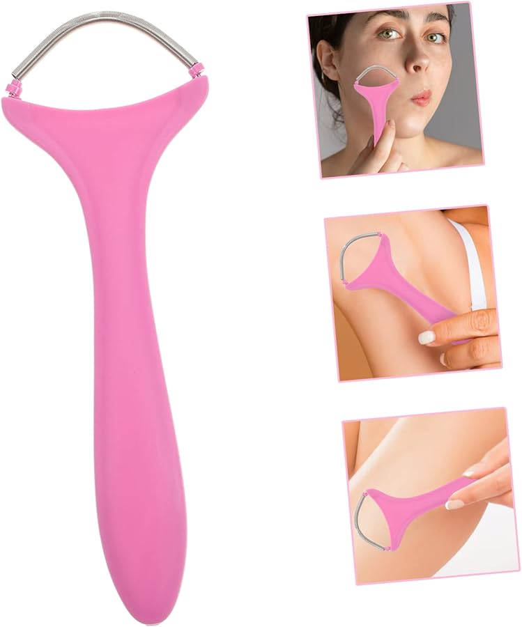 NOLITOY Facial Hair Remover Spring Tool Manual Threading Device For Upper Lip Chin Cheeks Portable Hair Removal For Women - Image 5
